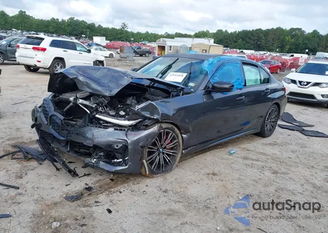 2021 BMW 3 Series M340I xDrive z USA, uszkodzony, nr VIN 3MW5U9J07M8B61452